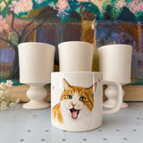 Custom Hand-Painted Pet Portrait Mug