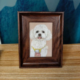 Custom Hand-Drawn Colored Pencil Pet Portrait
