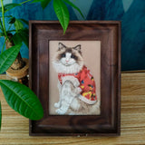 Custom Hand-Drawn Colored Pencil Pet Portrait