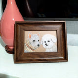 Custom Hand-Drawn Colored Pencil Pet Portrait