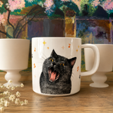 Custom Hand-Painted Pet Portrait Mug