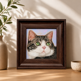 Hand-Drawn Soft Pastel Pet Portrait